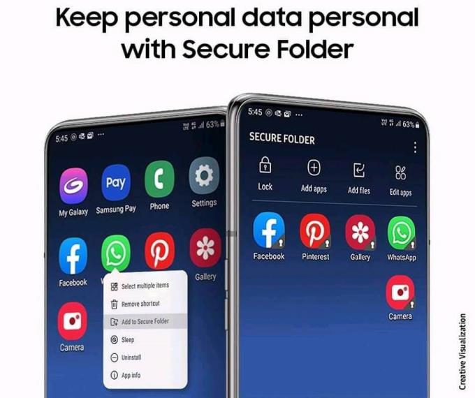 วิธีใช้ Samsung Secure Folder บน Galaxy S21