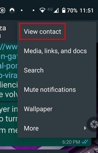 WhatsApp : Comment donner à un contact spécifique un son de notification différent