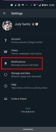 WhatsApp : Comment donner à un contact spécifique un son de notification différent