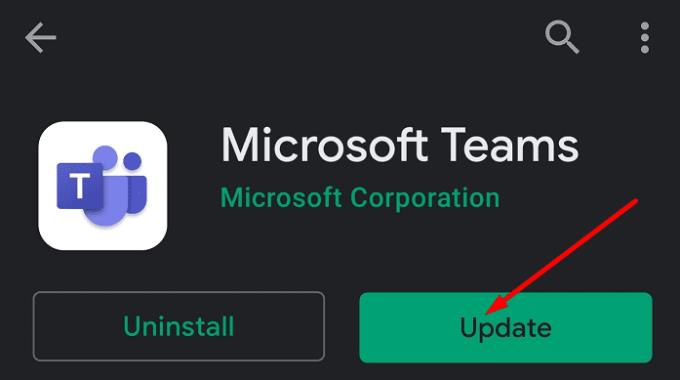 Fix Microsoft Teams werkt niet op Samsung-tablet