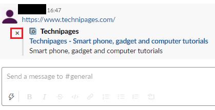 Slack：ドメインのリンクプレビューをブロックする方法
