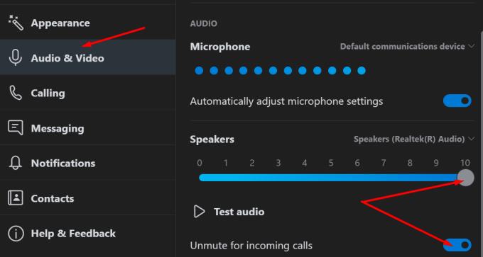 修正：Skypeが着信時に鳴らない