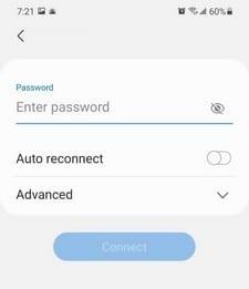 Samsung Galaxy S21 Plus: WiFi 네트워크를 연결하거나 종료하는 방법