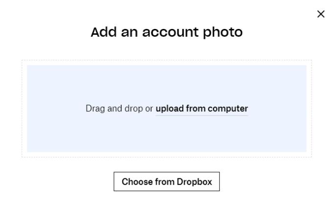 Dropbox: hoe u uw profielpictogramafbeelding kunt wijzigen