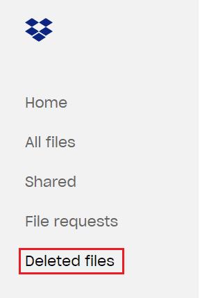 Dropbox：最近削除したファイルを表示する方法