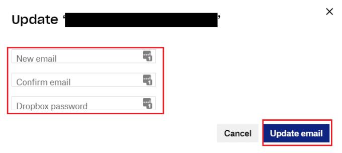 Dropbox: Cách cập nhật địa chỉ email tài khoản của bạn
