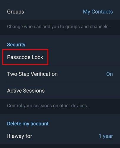 Comment changer votre code PIN de vérification en deux étapes sur Telegram