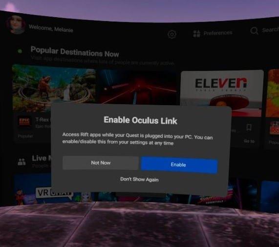 VR Oculus Quest 2：OculusLinkの設定方法