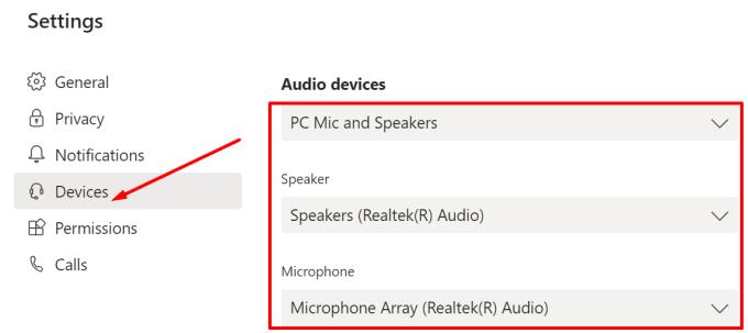 Microsoft Teams Ngắt kết nối Tai nghe Bluetooth