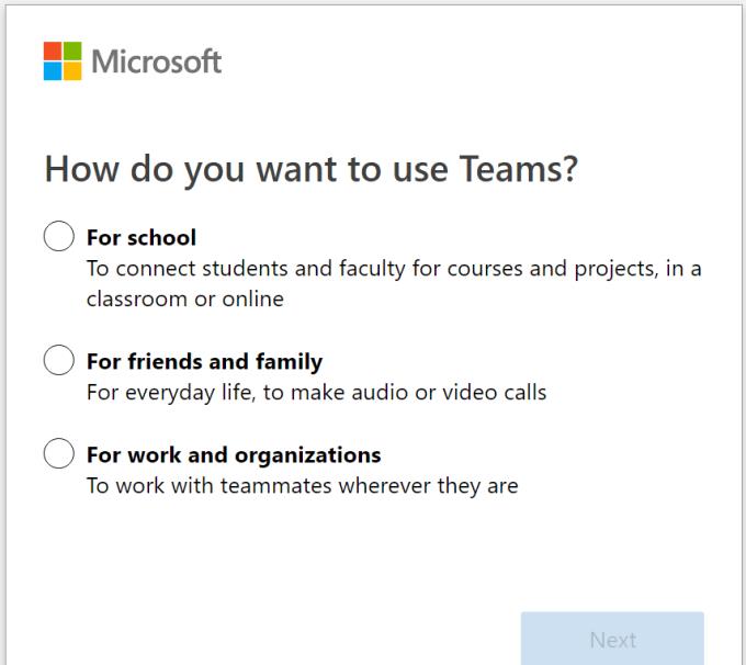 Microsoft Teams: come modificare il tipo di account