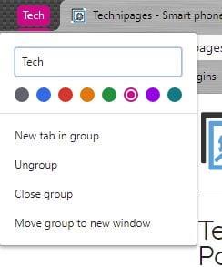 So gruppieren Sie geöffnete Tabs in Chrome