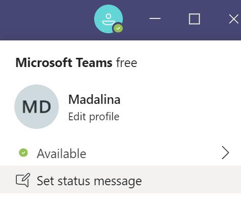 Microsoft Teamsは、私は離れていると言い続けていますが、そうではありません
