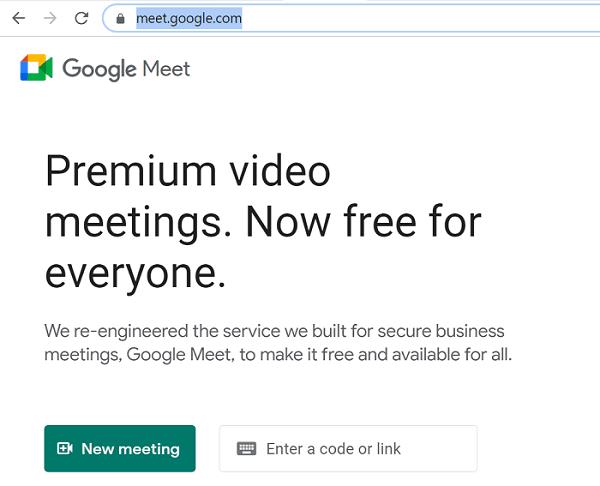 修正：GoogleMeetはこのデバイスと互換性がありません