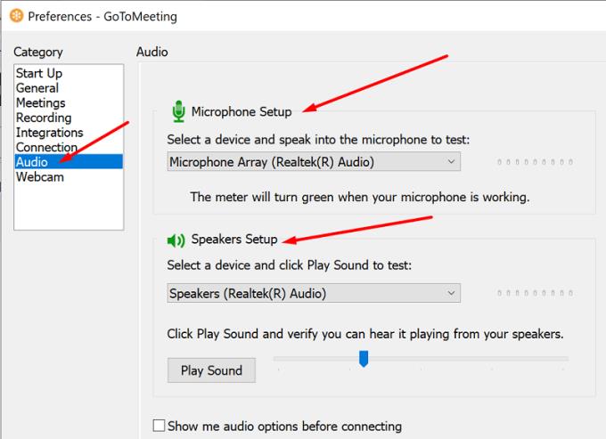 Correction : GoToMeeting Audio et Vidéo ne fonctionne pas