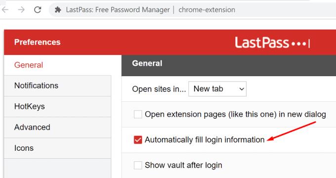 PCとモバイルでLastPassオートフィルが機能しない問題を修正