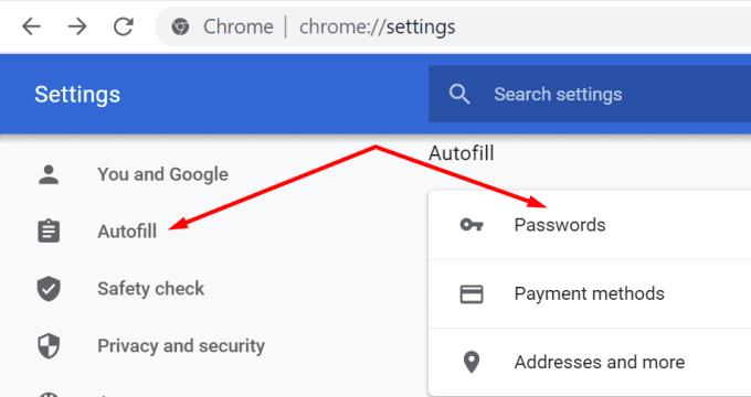 수정: 1Password가 비밀번호 저장을 제공하지 않음