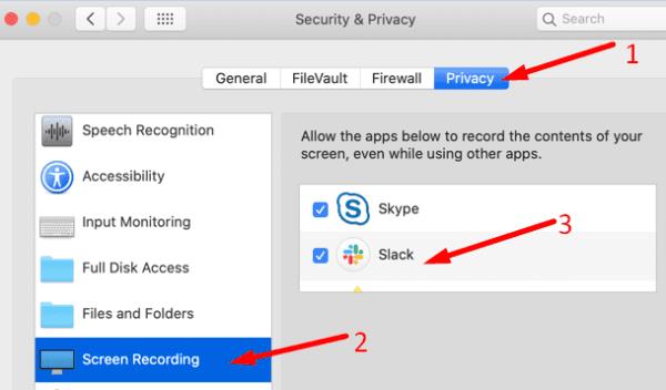 Oplossing: Slack Screen Sharing werkt niet
