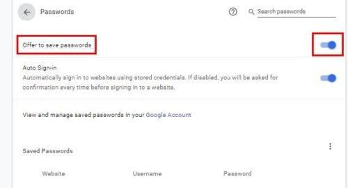Impedisci a Chrome, Firefox e Opera di salvare le password