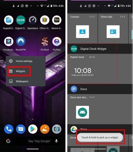 Tout ce que vous devez savoir sur les widgets sur Android 10