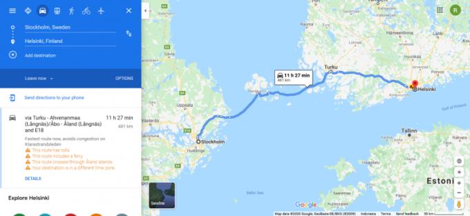 Hoe u een routebeschrijving in meerdere stappen in Google Maps instelt