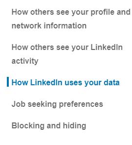 Como baixar uma cópia de seus dados do LinkedIn