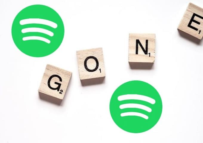 Cách xóa tài khoản Spotify