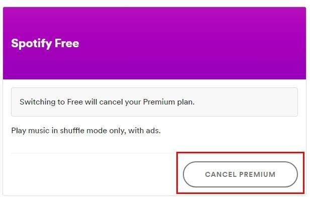Come chiudere il tuo account Spotify Premium Premium