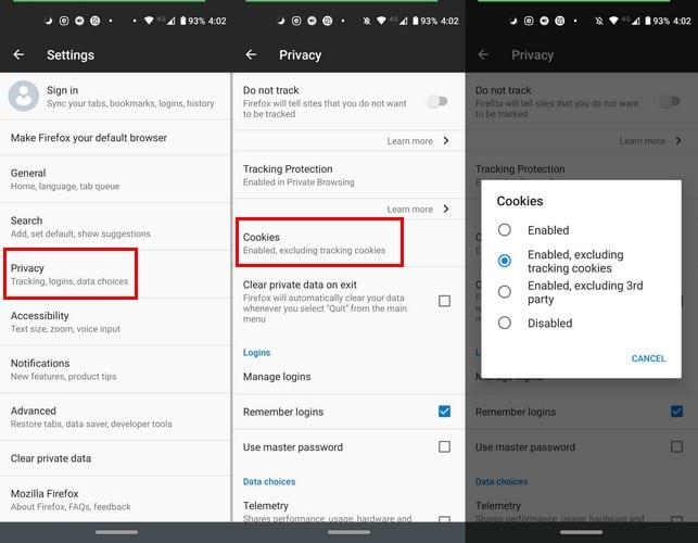 Comment activer/désactiver les cookies dans Firefox, Chrome, Opera et Edge