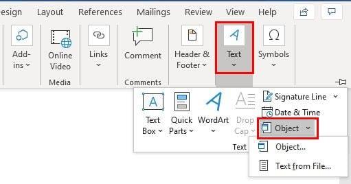 Cách thêm PDF vào Microsoft Word