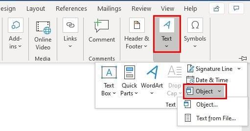 PDFをMicrosoftWordに追加する方法