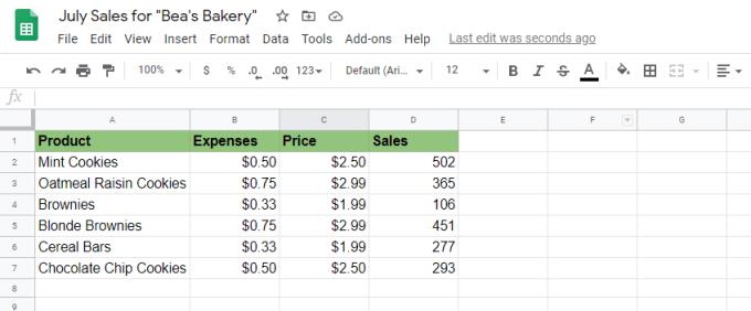 Configurar macros en Google Sheets