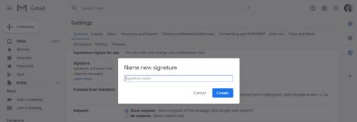 Cómo cambiar entre varias firmas de Gmail