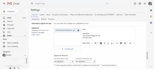 複数のGmail署名を切り替える方法