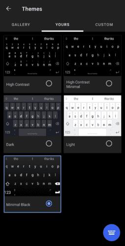 verjaardag gras oortelefoon Hoe het thema van het Swiftkey-toetsenbord in Android te veranderen