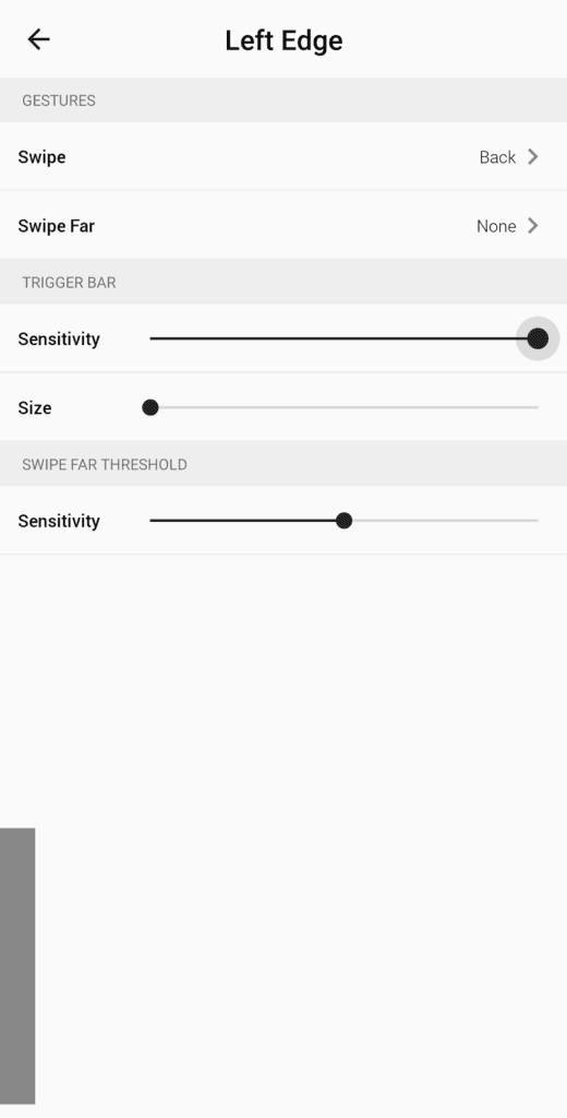 Androidのフルスクリーンジェスチャーアプリでジェスチャーを構成する方法