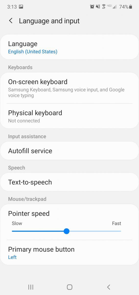 Ändern des Google Autofill-Kontos auf Android