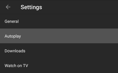 Comment activer et désactiver la lecture automatique dans YouTube pour Android
