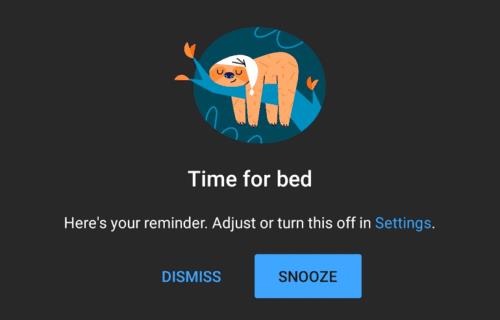 YouTube สำหรับ Android: วิธีกำหนดค่าตัวเตือนเวลาเข้านอน