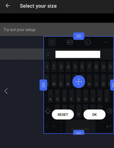AndroidのSwiftkeyキーボードでキーボードのサイズを構成する方法