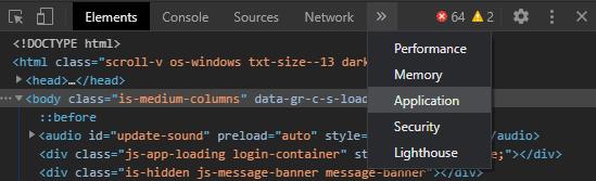 Chrome：開発ツールを使用して特定のCookieを削除する方法