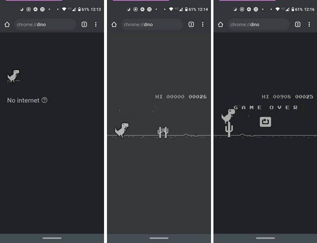 Hoe het geheime dino-spel van Chrome te spelen