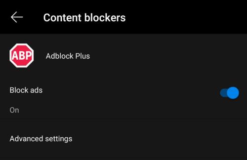 Edge para Android: como ativar o bloqueador de anúncios