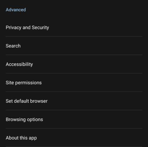 Edge para Android: como configurar o bloqueio do rastreador
