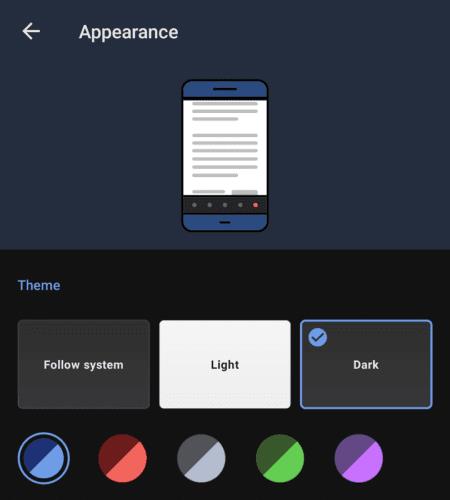Opera dành cho Android: Cách định cấu hình Chế độ tối