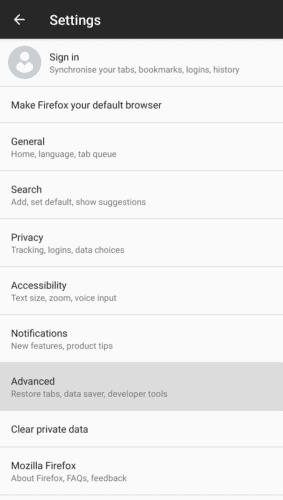 Firefox pour Android : Comment bloquer le chargement des images