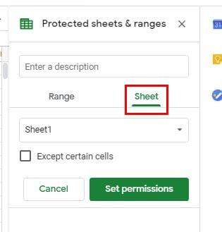 Cómo establecer permisos de edición en Google Sheets