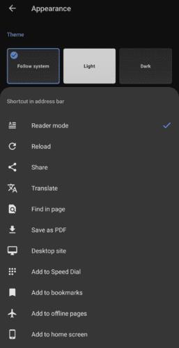 Opera pour Android : Comment configurer des schémas de couleurs personnalisés