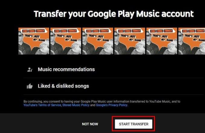 如何將音樂從 Google Play 音樂轉移到 YouTube Music