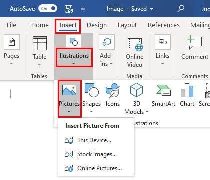 MicrosoftWordで画像の上に書く方法