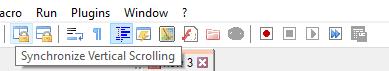 Come sincronizzare lo scorrimento per più documenti in Notepad++